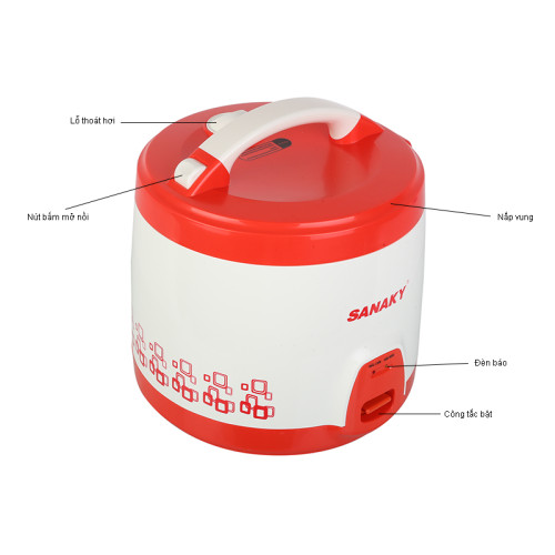 Nồi cơm điện SANAKY 1.8L SNK184T